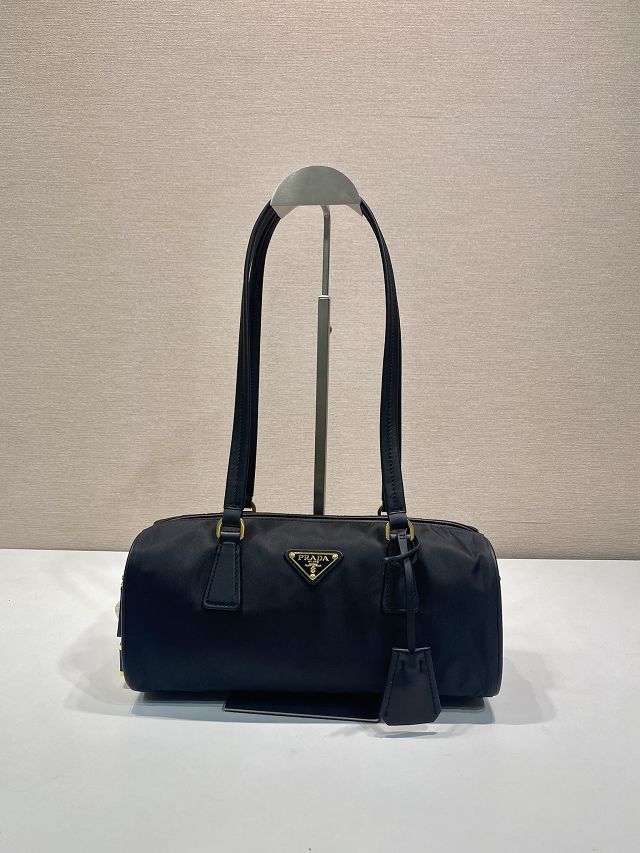 Prada original nylon top handle bag 1BB127 black