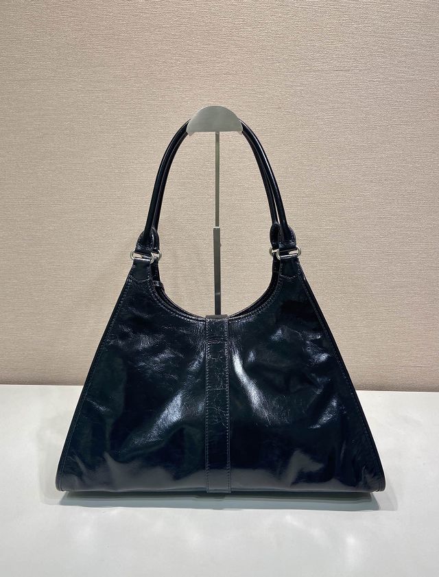 Prada original calfskin large tote bag 1BG570 black