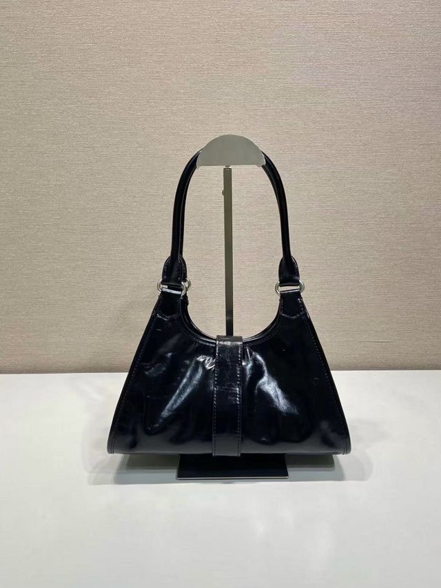 Prada original calfskin mini tote bag 1BG580 black