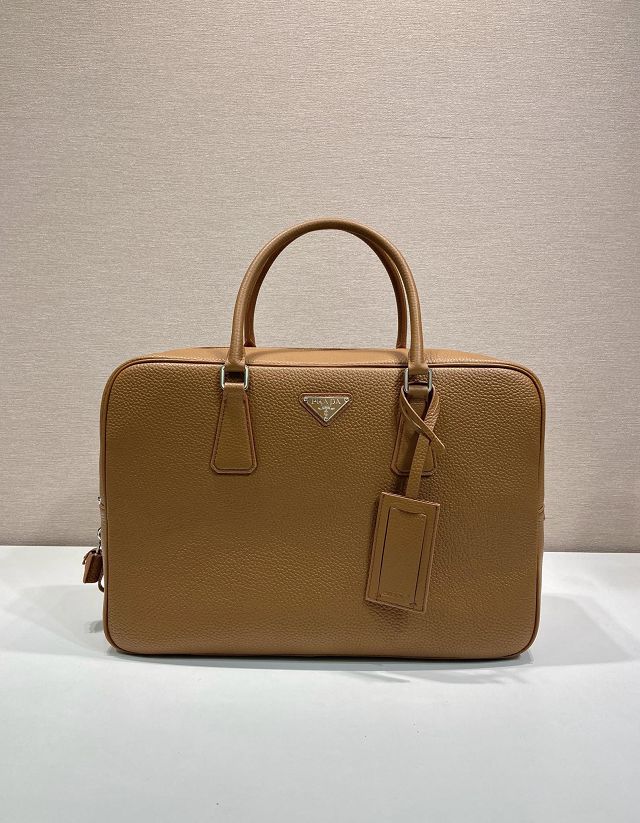 Prada original calfskin large briefcase 2VE027