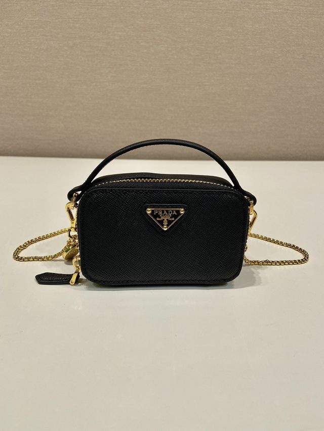 Prada original saffiano calfskin mini pouch 1NR025