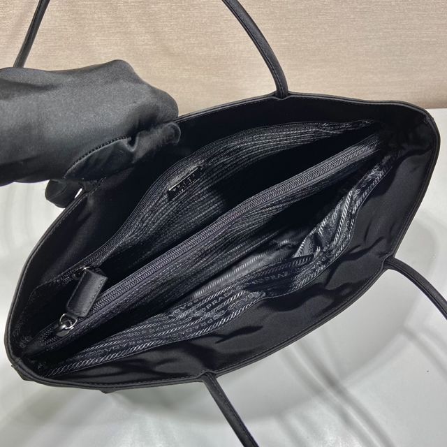 Prada original nylon large tote bag B6248 black