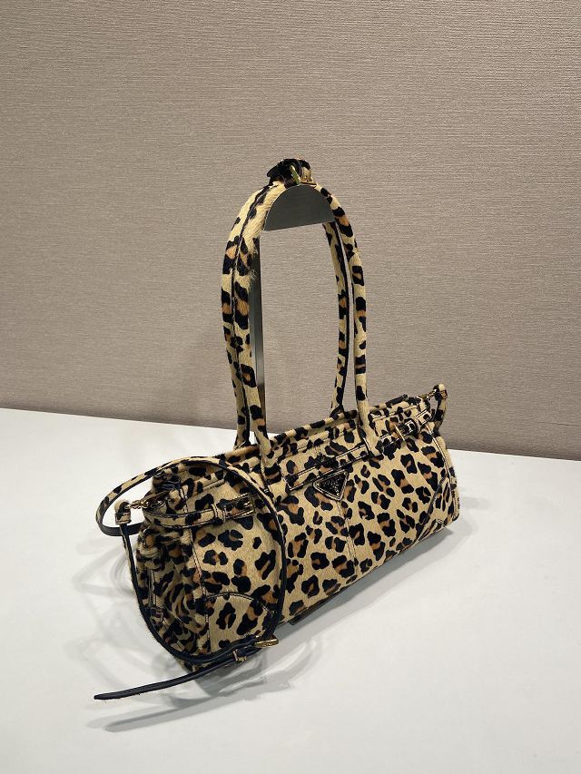 Prada original fabric bonnie medium tote bag 1BA426 beige