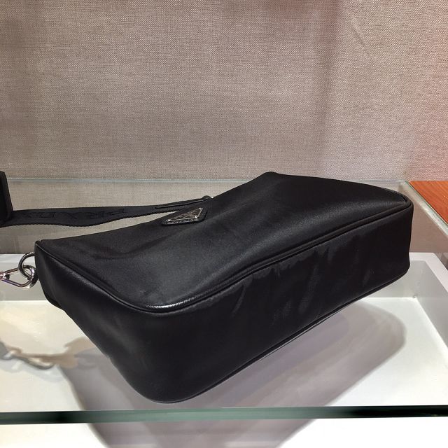 Prada original nylon shoulder bag 2VH113 black