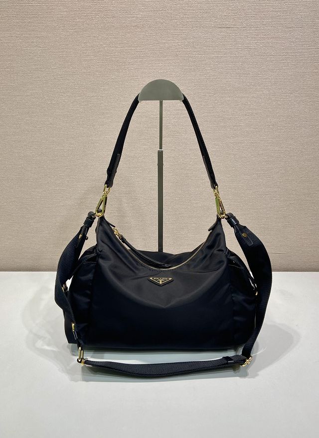 Prada original nylon explore shoulder bag 1BC264 black