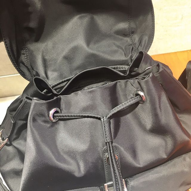 Prada original nylon medium backpack 1BZ811 black