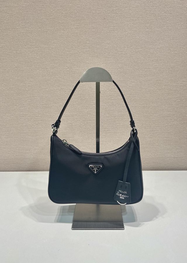 Prada original nylon re-edition 2005 mini bag 1N204M black