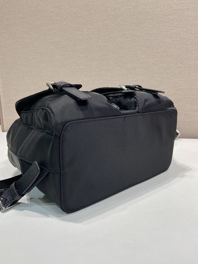 Prada original nylon small backpack 1BZ677 black