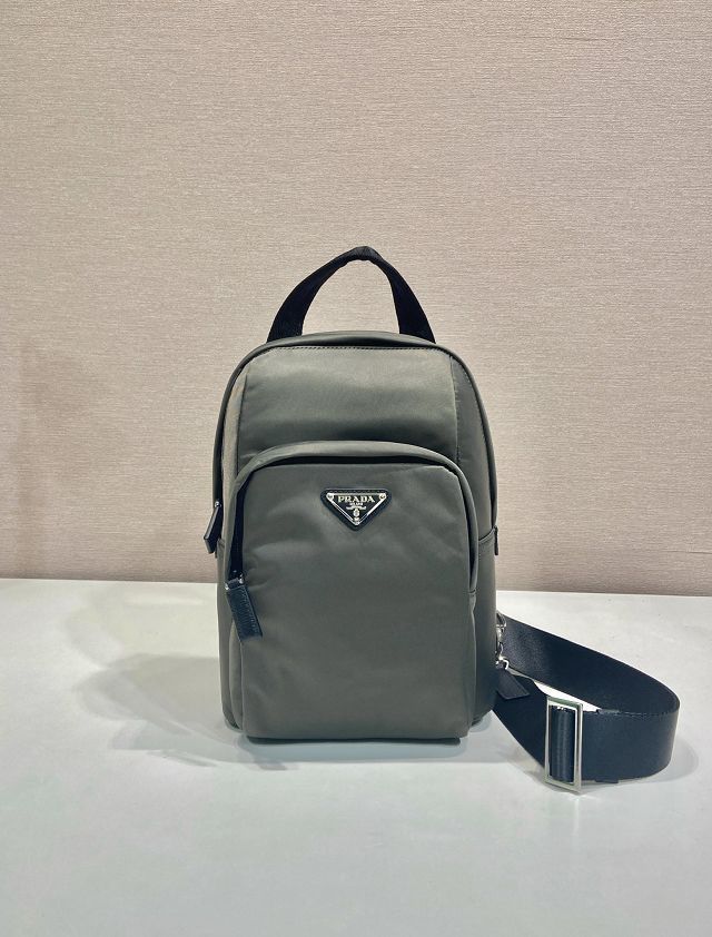 Prada original nylon small backpack 2VZ116 black