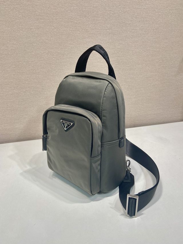 Prada original nylon small backpack 2VZ116 black