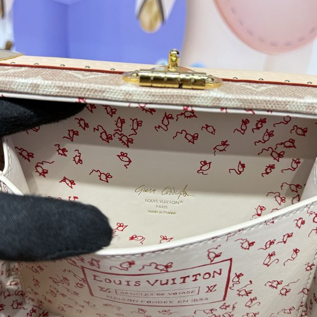 Louis vuitton original meowgram canvas petite valise M14592