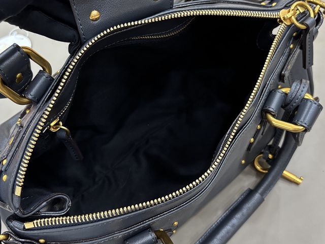 Chloe original calfskin paddington bag CH0003 navy blue