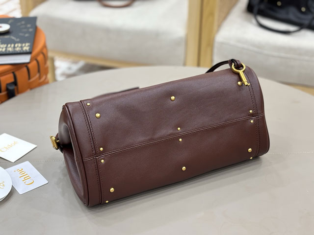 Chloe original calfskin paddington bag CH0003 grenat