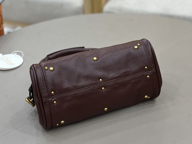 Chloe original calfskin small paddington bag CH0004 grenat