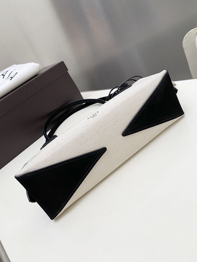 Alaia original canvas le teckel small bag AL0023 black