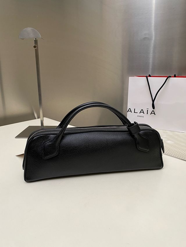 Alaia original lambskin le teckel clutch AL0022 black