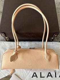 Alaia original lambskin le teckel medium bag AL0024 apricot
