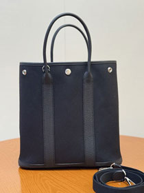 Hermes original canvas garden file 28 tote bg HG0028 black