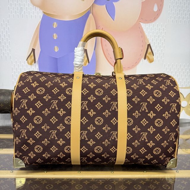 Louis vuitton monogram canvas keepall 45 M28339 brown
