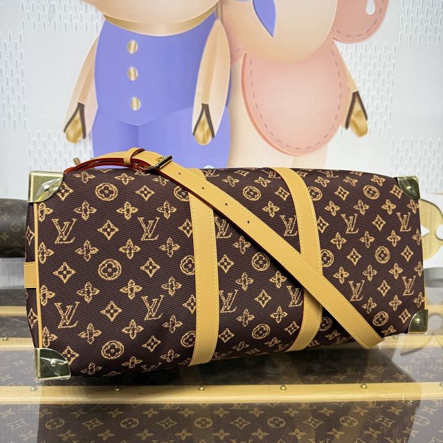 Louis vuitton monogram canvas keepall 45 M28339 brown
