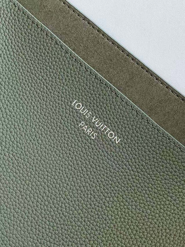 Louis vuitton original calfskin reversible verso hobo bag M26747 green