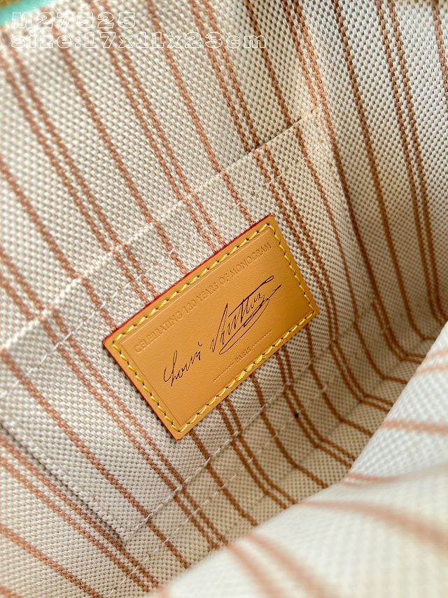 Louis vuitton original monogram canvas alma BB M27526 blue