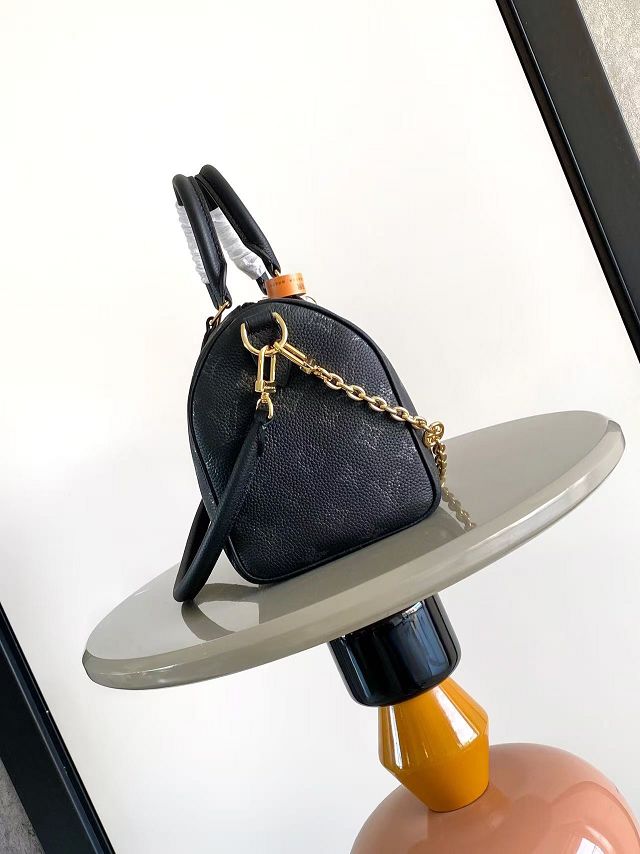 Louis vuitton original calfskin speedy 25 M26486 black