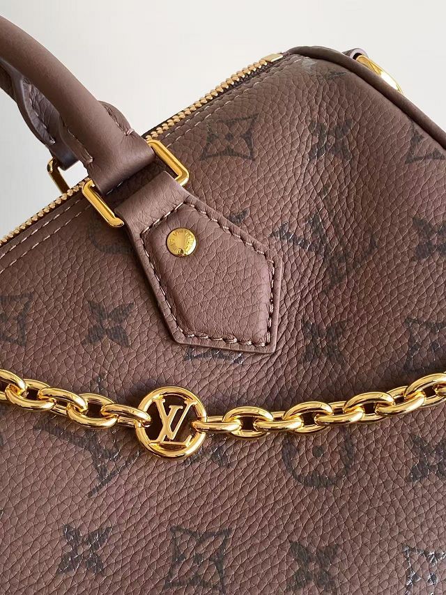 Louis vuitton original calfskin speedy 25 M26690 brun