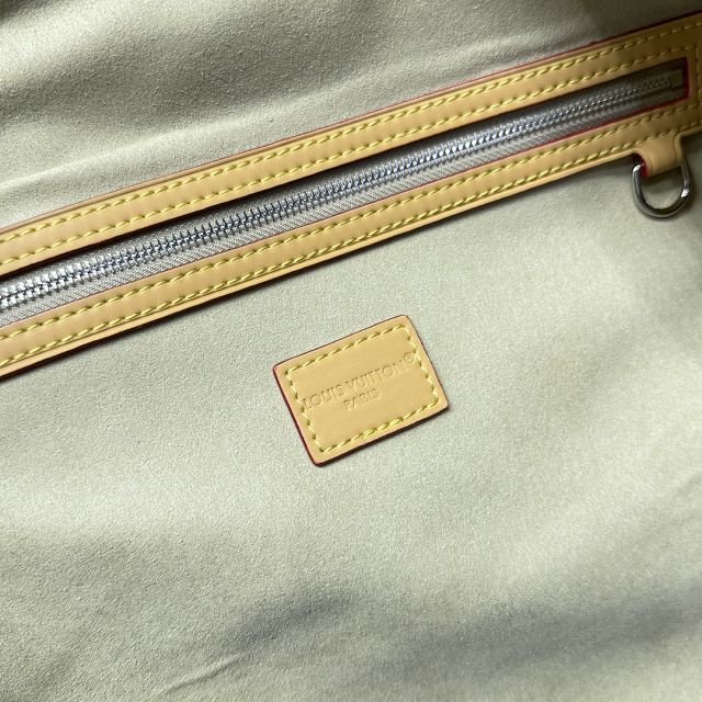 Louis vuitton original monogram canvas keepall 50 M26864 blue