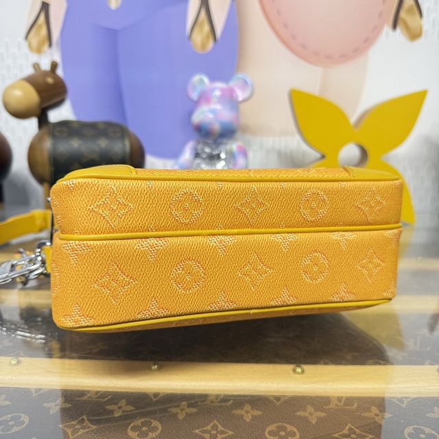 Louis vuitton original monogram canvas nil city bag M27232 yellow