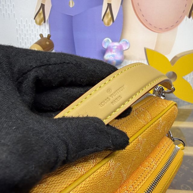 Louis vuitton original monogram canvas nil city bag M27232 yellow