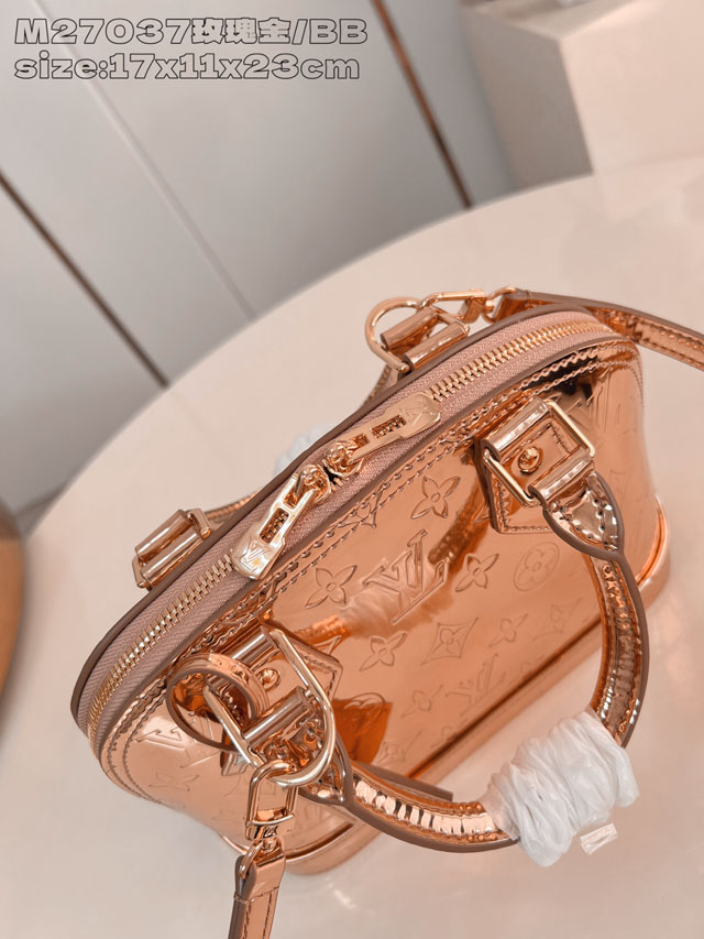 Louis vuitton original monogram miroir canvas alma BB M27037 copper