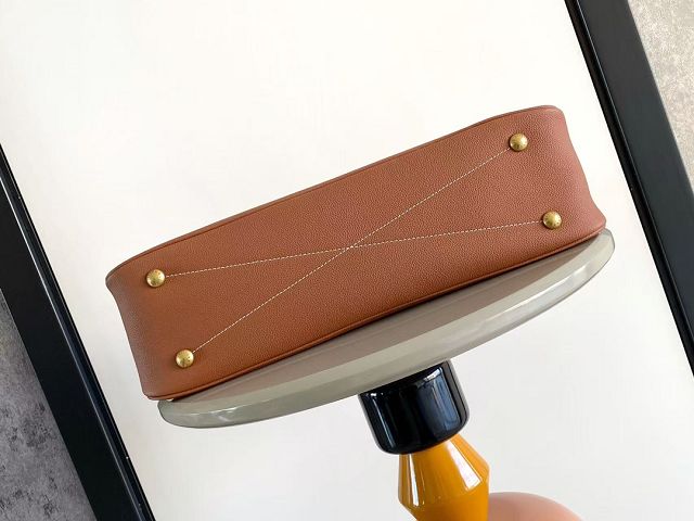 Louis vuitton original calfskin low key duffle tote M26688 cognac