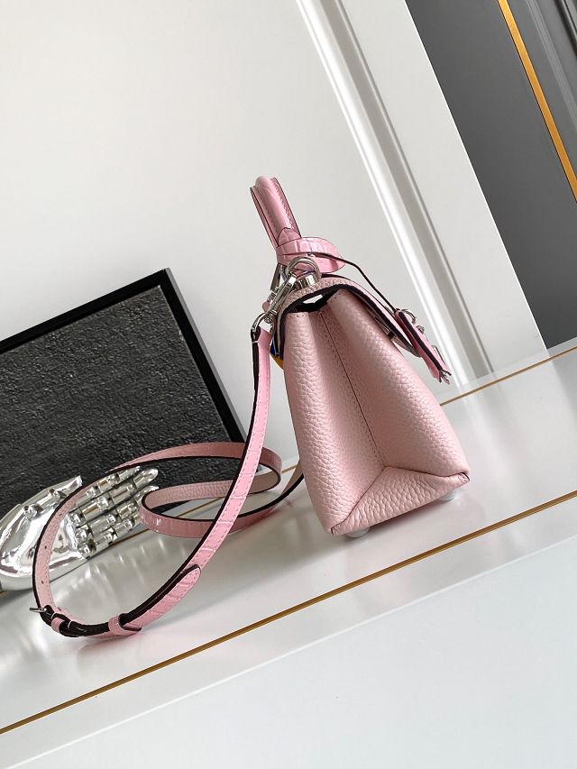 Louis vuitton original calfskin rose des vents mini handbag m86011 pink