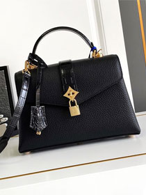 Louis vuitton original calfskin rose des vents pm handbag m86012 black