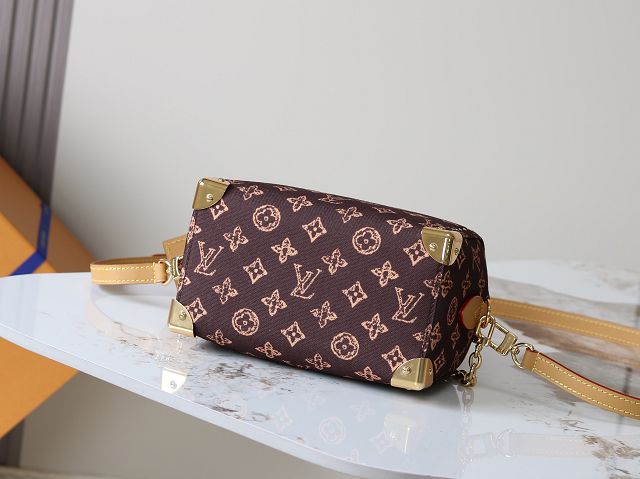 Louis vuitton original monogram canvas speedy trunk 20 M28102 brown