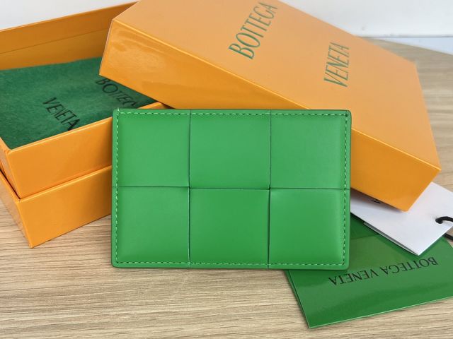 BV original calfskin card holder 649597