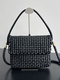 BV original lambskin small swing bag 7437755 black