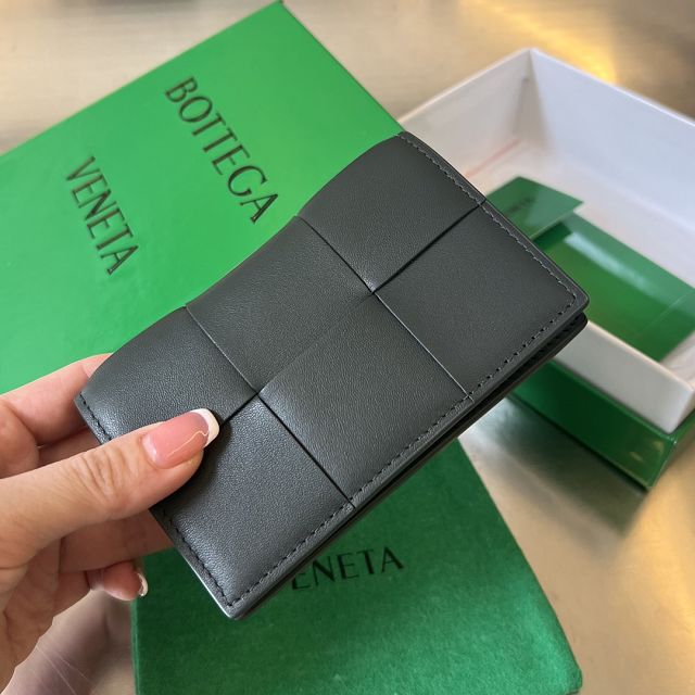 BV original lambskin cassette business card case 679849   