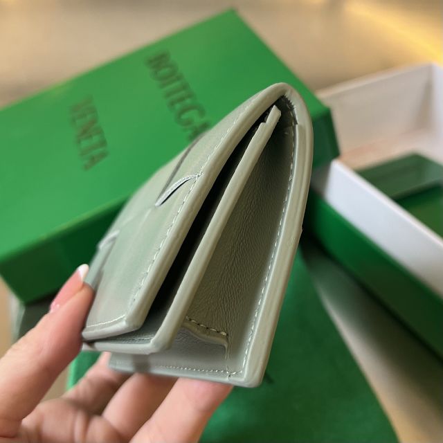 BV original lambskin cassette business card case 679849   