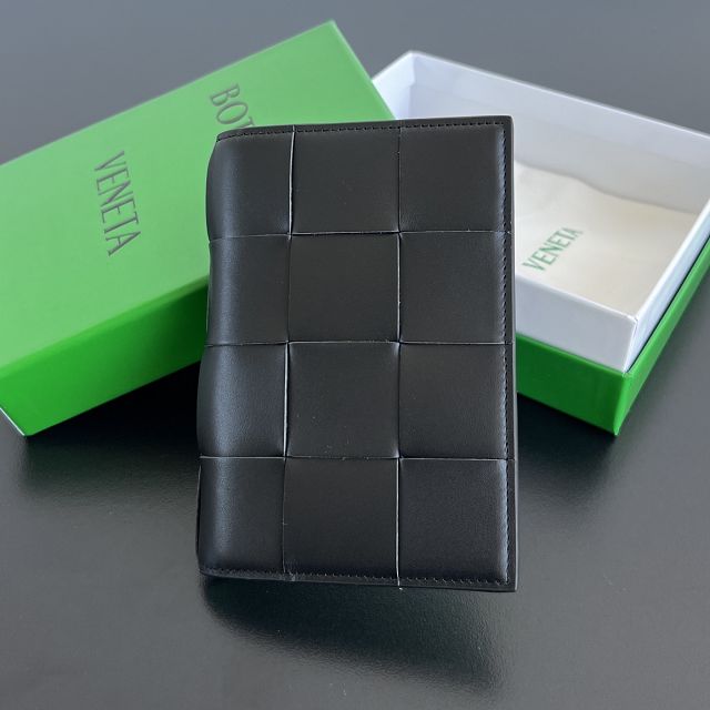 BV original lambskin cassette passport 777046 