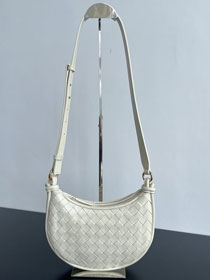 BV original lambskin gemelli bag 796638 white