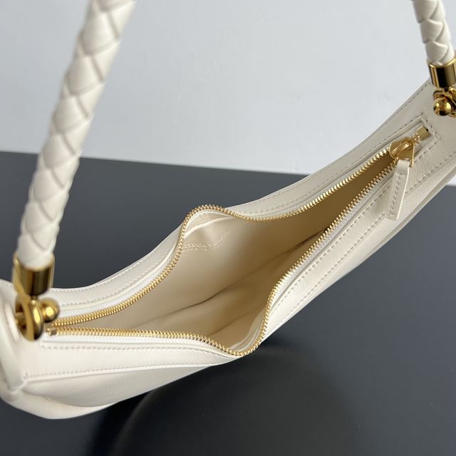 BV original lambskin moon bag 794902 white