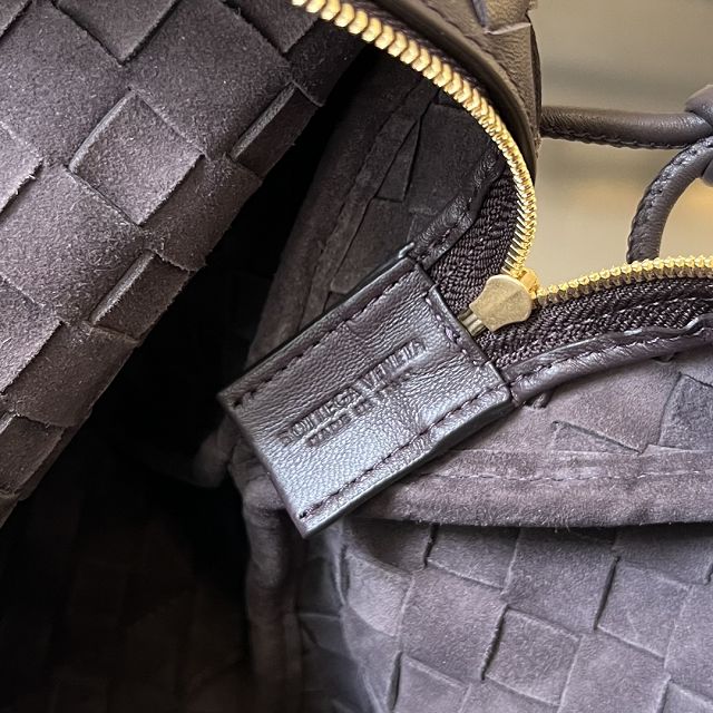 BV original lambskin medium loop camera bag 680256 grape