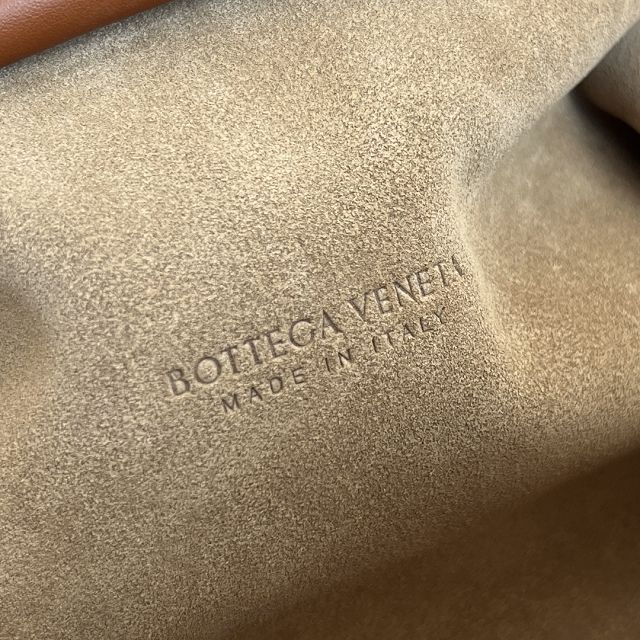 BV original calfskin medium pouch 796564 brown