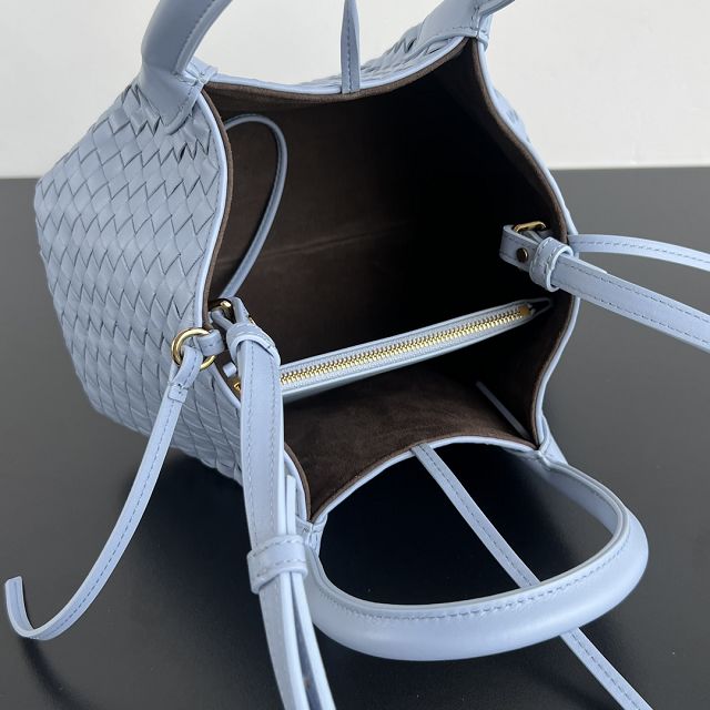 BV original calfskin small pinacoteca tote bag 819004 lunar