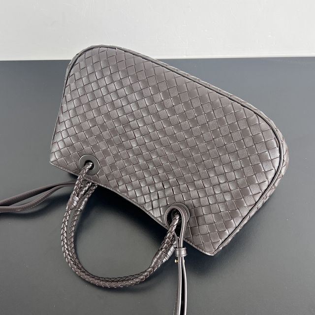 BV original lambskin basket bag 836261 fondant