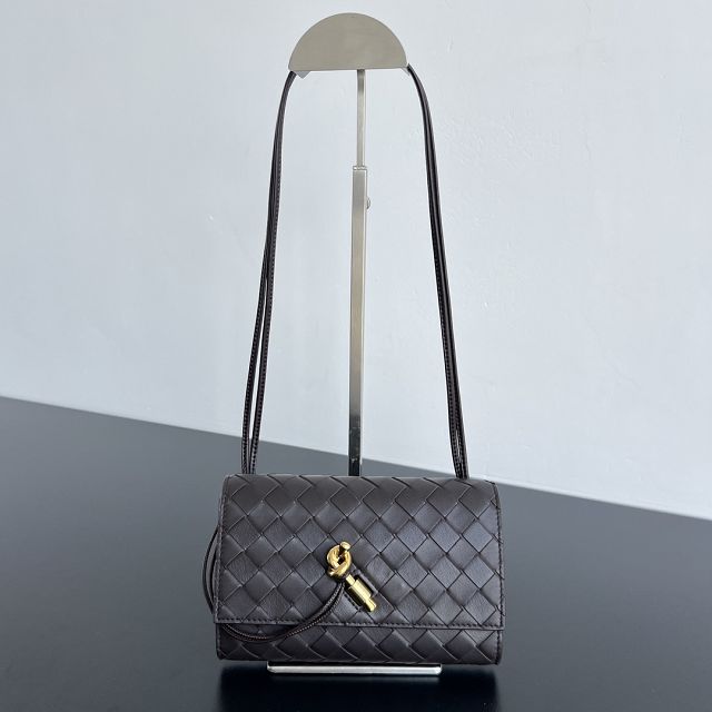 BV original lambskin andiamo pouch on strap 836940 