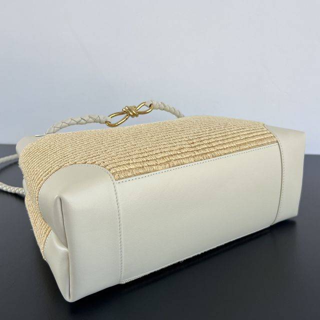 BV original raffia medium andiamo 827479 white