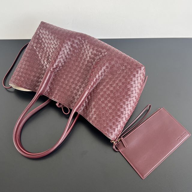 BV original calfskin large pinacoteca tote bag 817166 barolo